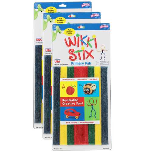 Wikki Stix&reg;, Primary Colors, 8