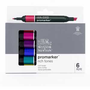 Promarker&trade;, Rich Tones, Set of 6