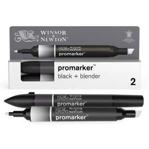 Promarker&trade; Black + Blender, Set of 2