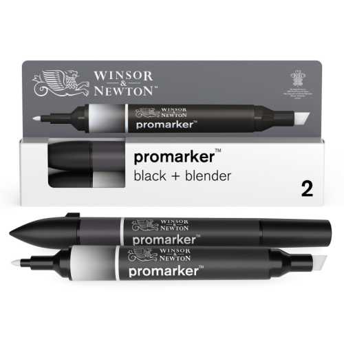 Promarker&trade; Black + Blender, Set of 2