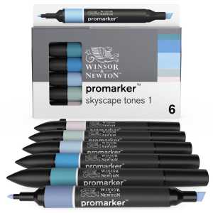 Promarker&trade;, Skyscape Tones 1, Set of 6
