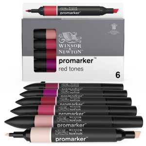 Promarker&trade;, Red Tones, Set of 6