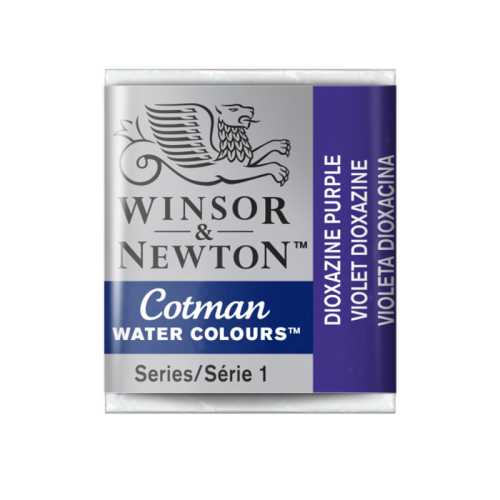 Cotman Watercolor Paint, Half Pan, Dioxazine Purple