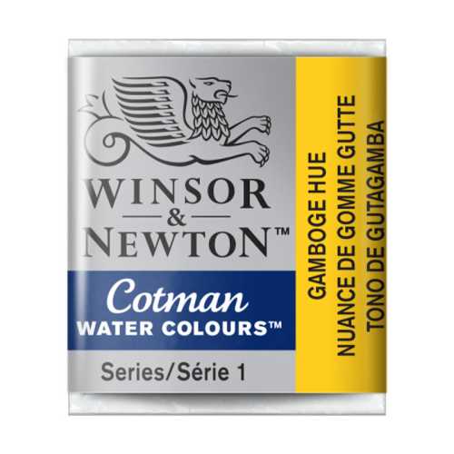 Cotman Watercolor Paint, Half Pan, Gamboge Hue