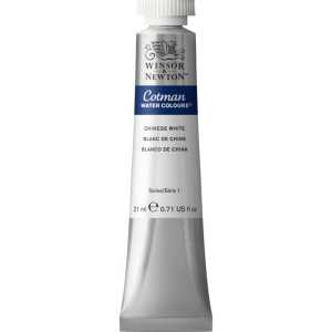 Cotman Watercolor Paint, 21 mL Tube, Chinese White