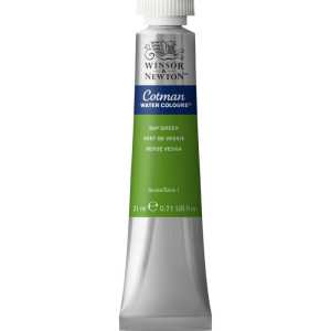 Cotman Watercolor Paint, 21 mL Tube, Sap Green