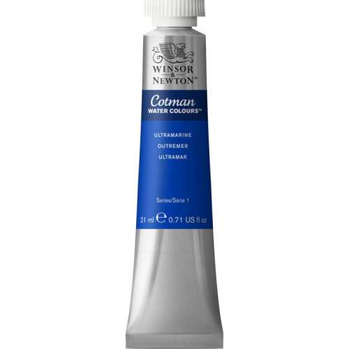 Cotman Watercolor Paint, 21 mL Tube, Ultramarine