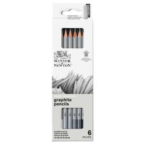 Studio Collection Graphite Pencil Tin, Set of 6