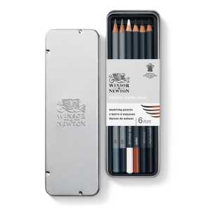 Studio Collection Sketching Pencil Tin, Set of 6