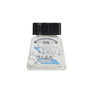 Drawing Ink, 14 mL Bottle, White