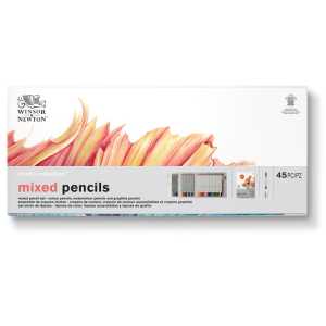Studio Collection Mixed Pencil Box Set, 45 Pieces