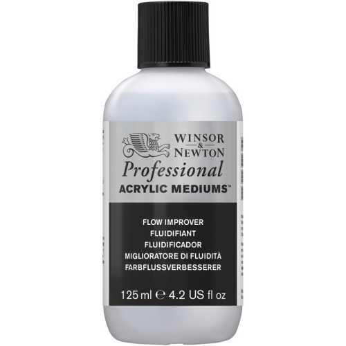 Professional Acrylic Medium, Flow Improver, 125 mL Bottle