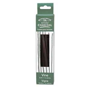 Artists' Vine Charcoal Soft - box of 12 sticks