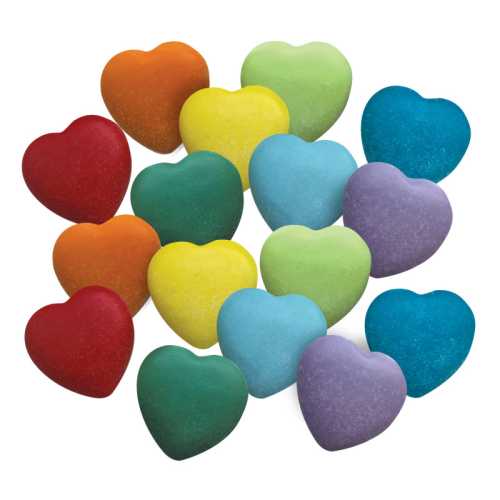 Kindness Hearts Tactile Stones