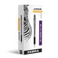 Jimnie Gel Rollerball Pens, 0.7 mm, Black, 12-Pack