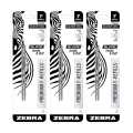 F-Series Pen Refills, 0.8 mm, Black, 6-Pack