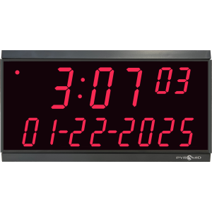 TimeTrax Sync™ PoE Digital Calendar Clock