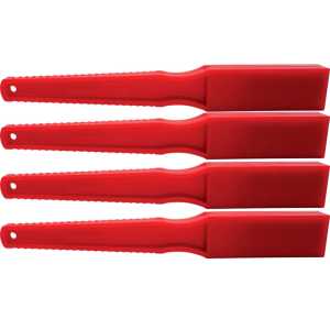 Red Magnet Wand, 4 Pack