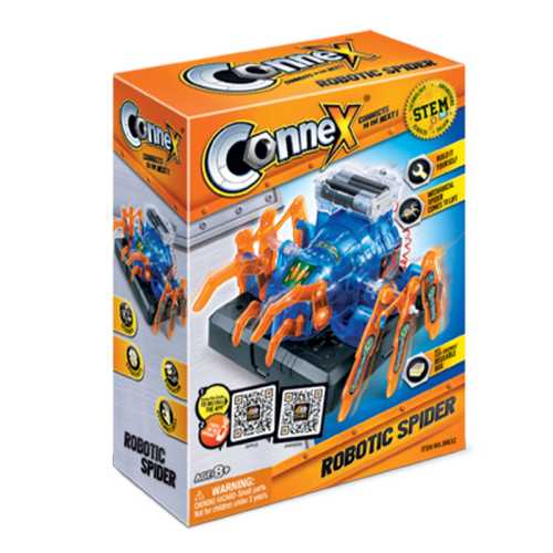 Robotic Spider Build-Your-Own Crawling STEM Kit