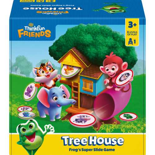 Friends Tree House Matching Game for Preschoolers