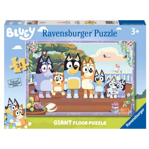Bluey, 24 Piece Giant Floor Puzzle