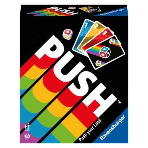Push Risky Card Collecting Game for Family Game Night