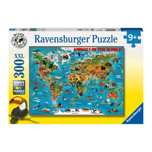 Animals of the World, 300 Piece Jigsaw Puzzle