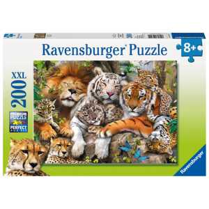 Big Cat Nap, 200 Piece Jigsaw Puzzle