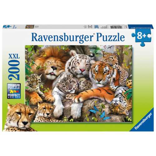 Big Cat Nap, 200 Piece Jigsaw Puzzle