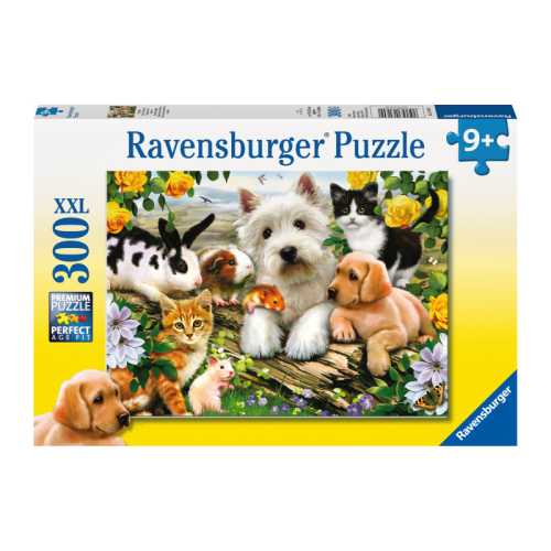 Happy Animal Buddies, 300 Piece Jigsaw Puzzle