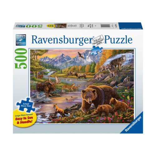 Wilderness, 500 Piece Large Format Jigsaw Puzzle
