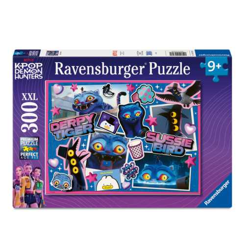 KPop Demon Hunters Derpy and Sussie 300 Piece Jigsaw Puzzle for Kids