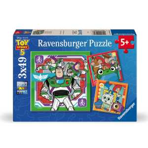 Toy Story 5, 3x49 Piece Jigsaw Puzzle Set