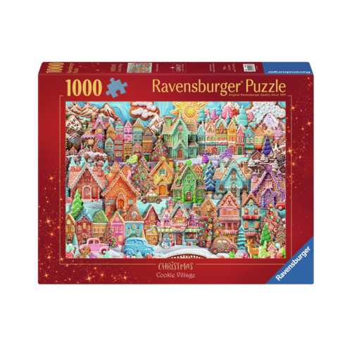Christmas Cookie Village, 1000 Piece Jigsaw Puzzle