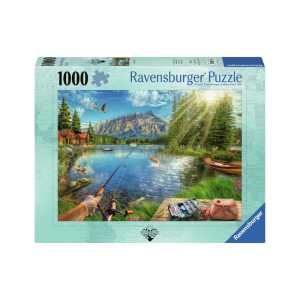 Life at the Lake, 1000 Piece Jigsaw Puzzle