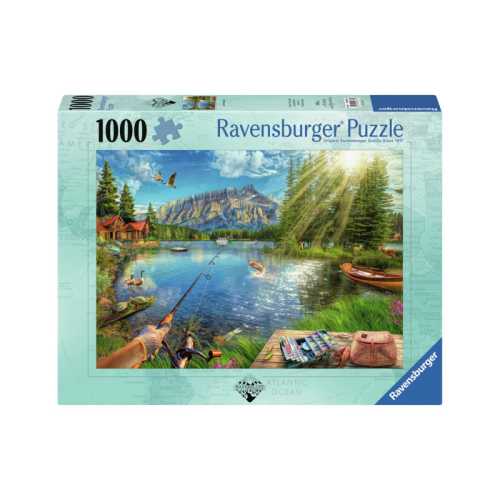 Life at the Lake, 1000 Piece Jigsaw Puzzle
