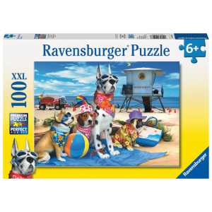 No Dogs on the Beach, 100 Piece Jigsaw Puzzle