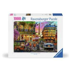 Paris at Dawn, 1000 Piece Jigsaw Puzzle