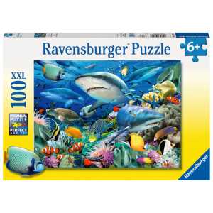 Shark Reef, 100 Piece Jigsaw Puzzle