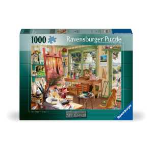The Artist's Shed, 1000 Piece Jigsaw Puzzle