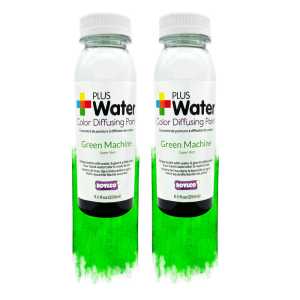PlusWater Color Diffusing Paint, Green Machine, 2 Pack