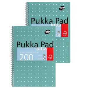 B5 Metallic Jotta Notepads, Green, 2 Pack