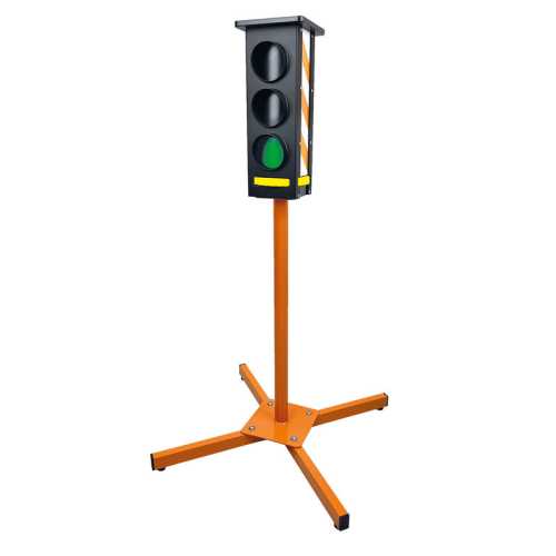 Interactive Road-Safety Traffic Light with Rotary Signal Wheel
