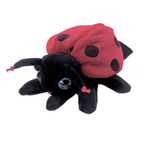 Ladybug Hand Puppet, 3.5 Inches