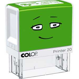 Self-Inking Teacher Feedback Stamp, "Great, Keep It Up", Green