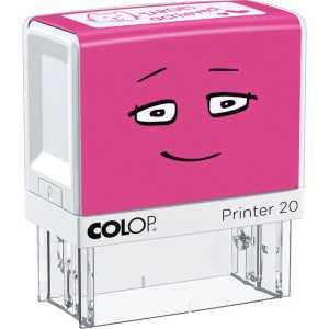 Self-Inking Teacher Feedback Stamp, "Target Achieved", Pink