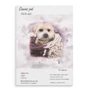 Canvas Pad, 12 x 16 in