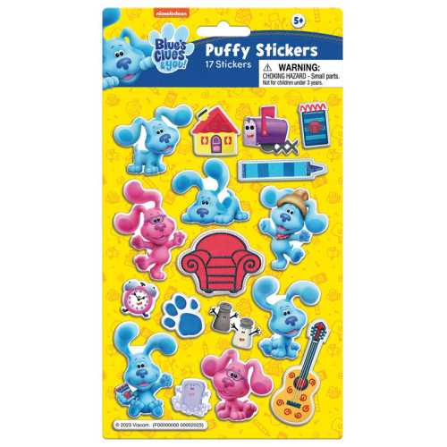 Blue's Clues and You Puffy Sticker Sheet