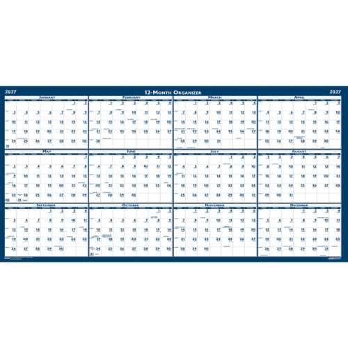 Recycled Yearly Wall Calendar, 66