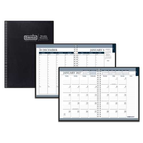 Recycled Weekly/Monthly Planner, 11